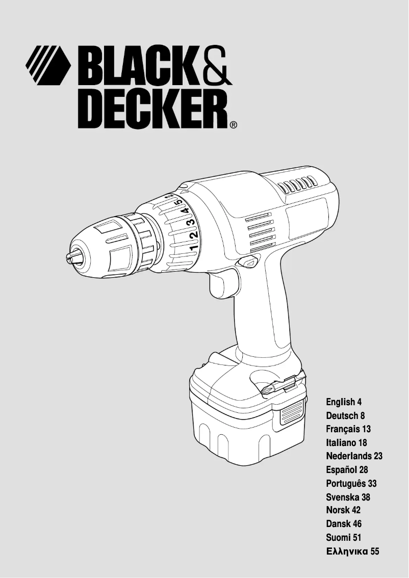 Page n°1 - Manuel utilisateur Black & Decker KC120V
