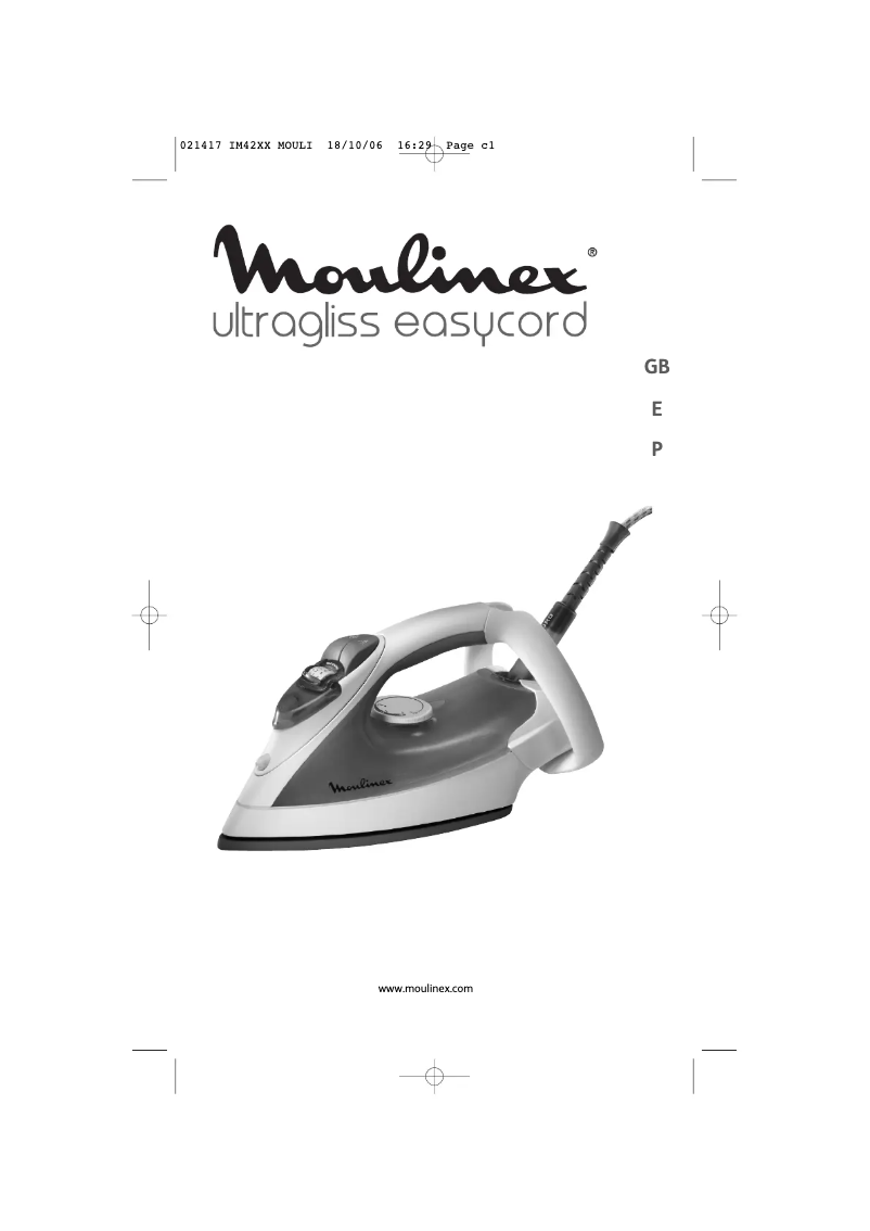 Imagen de la primera página del manual del dispositivo IM4249 ULTRAGLISS