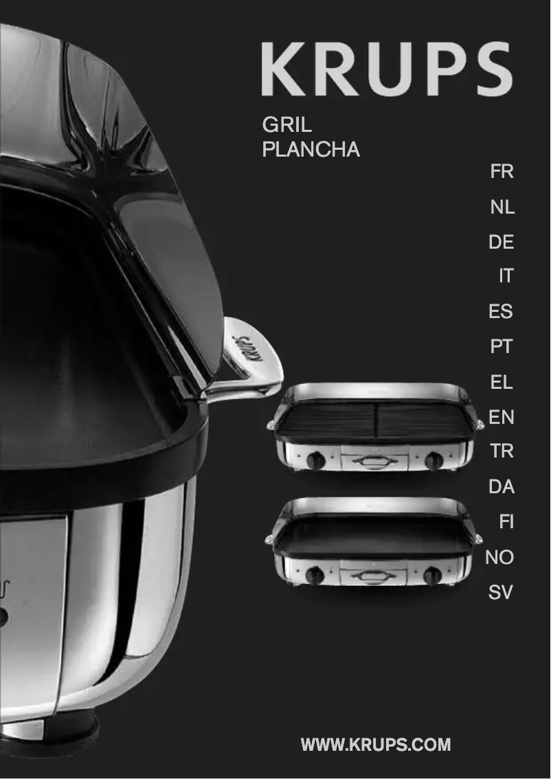 Page 1 de la notice Manuel utilisateur Krups TG7002