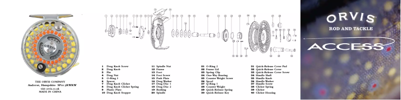 Image de la première page du manuel de l'appareil Access V
