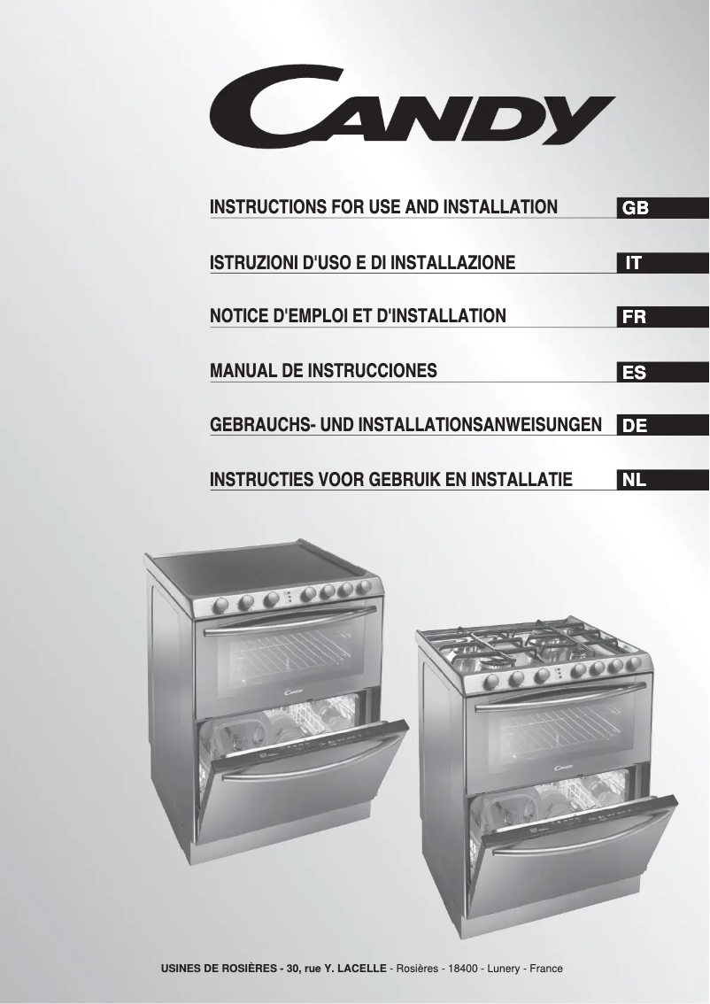 Image de la première page du manuel de l'appareil TRV60NORB