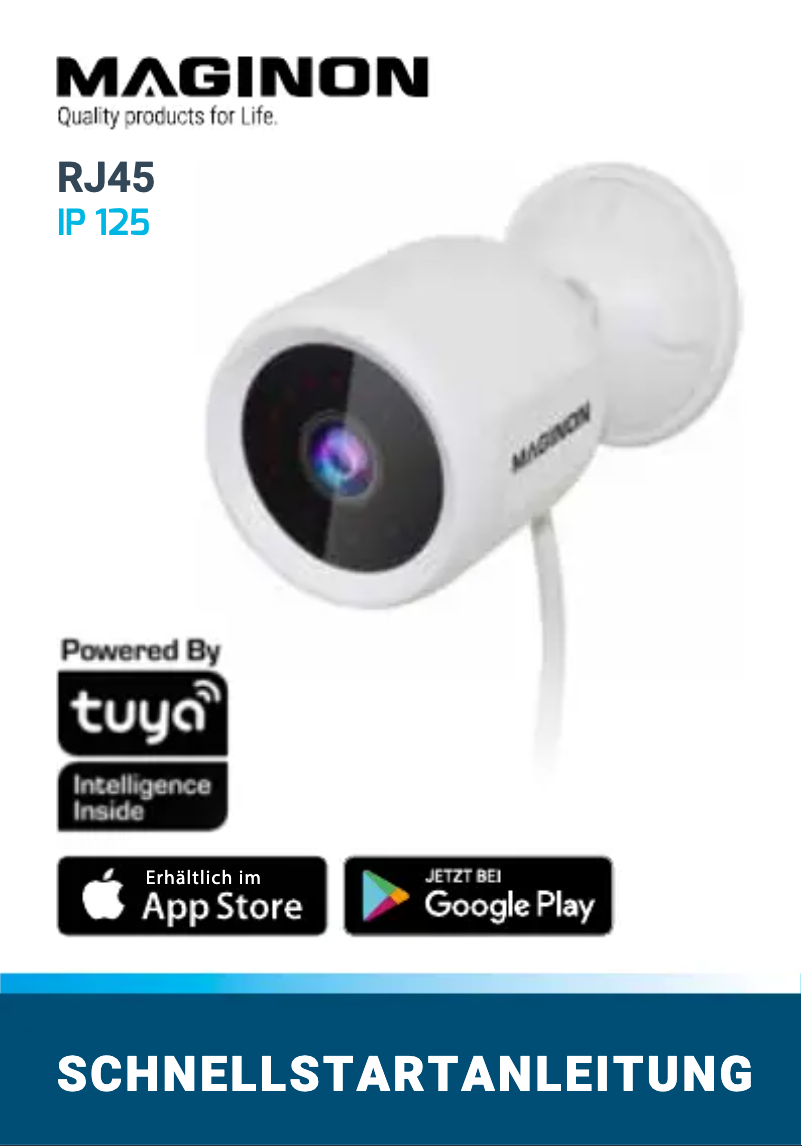 Page 1 de la notice Manuel utilisateur Maginon IP 125 RJ