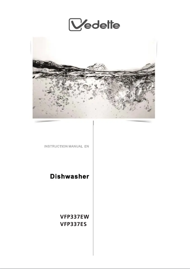 Image de la première page du manuel de l'appareil VFP337EW