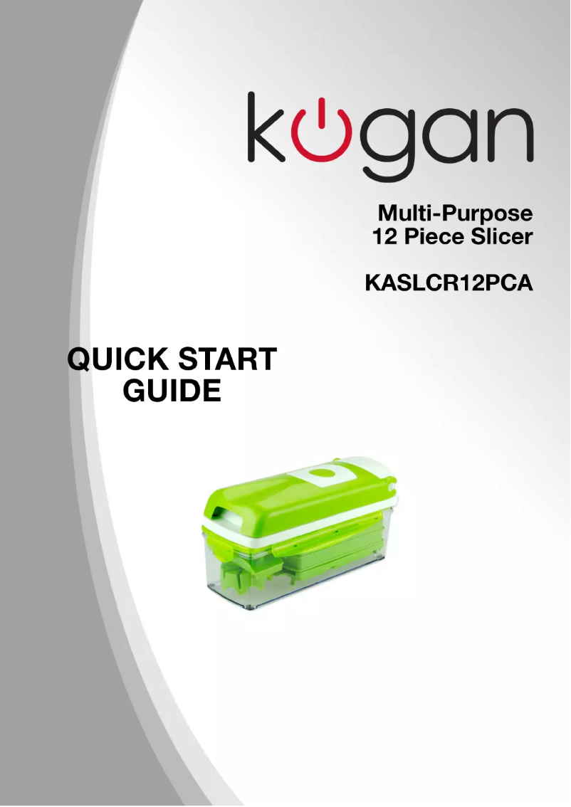 Page n°1 - Manuel utilisateur Kogan KASLCR12PCA