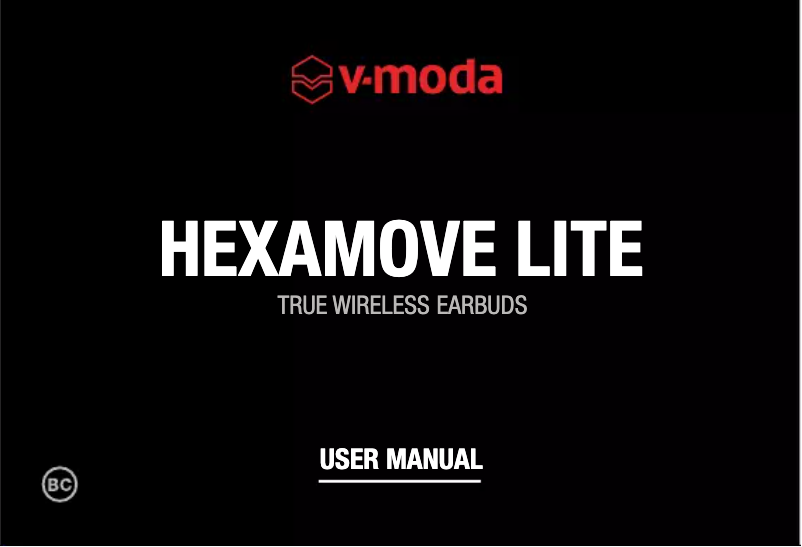 Image de la première page du manuel de l'appareil Hexamove Lite