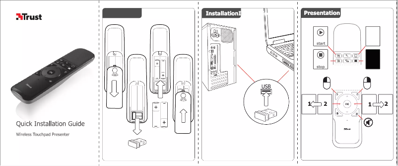 Page n°1 - Manuel utilisateur Trust Neno 19867
