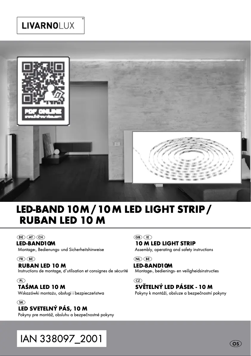 Image de la première page du manuel de l'appareil IAN 338097