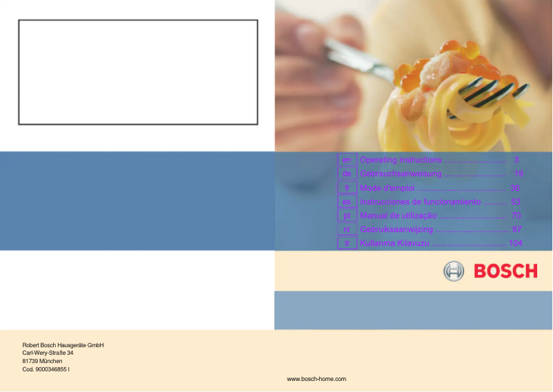 Image de la première page du manuel de l'appareil PRR726B90E