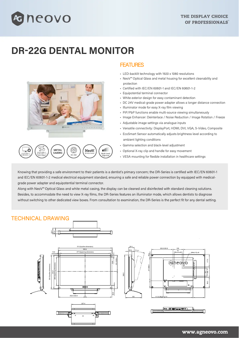 Image de la première page du manuel de l'appareil DR-22G