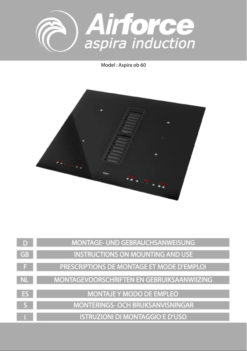 Page 1 de la notice Manuel utilisateur Airforce Aspira OnBoard 60