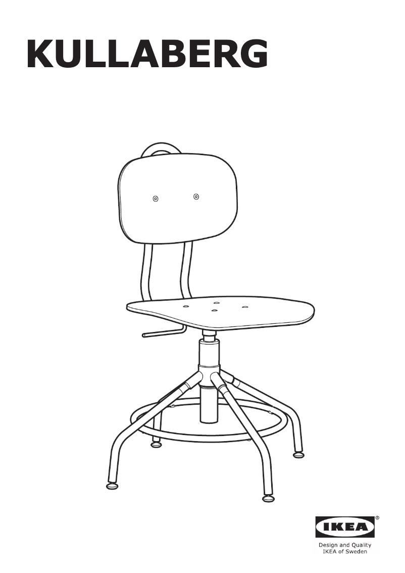 Image de la première page du manuel de l'appareil KULLABERG