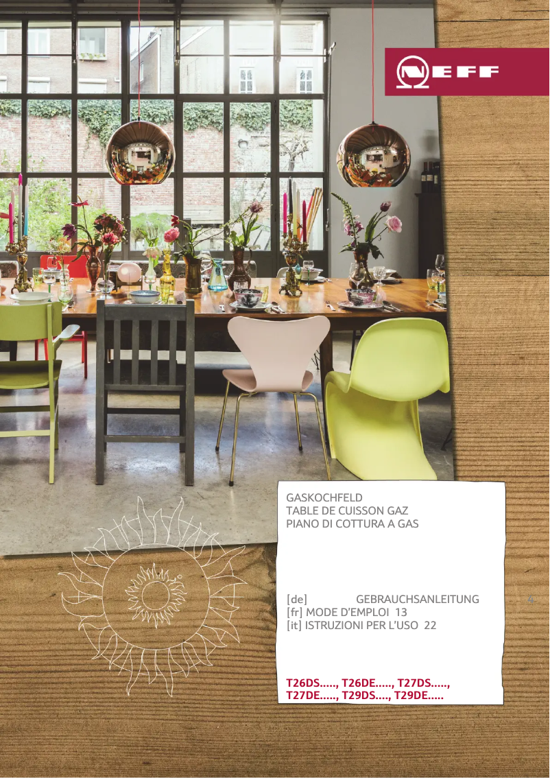 Page n°1 - Manuel utilisateur Neff T26DS49N0D
