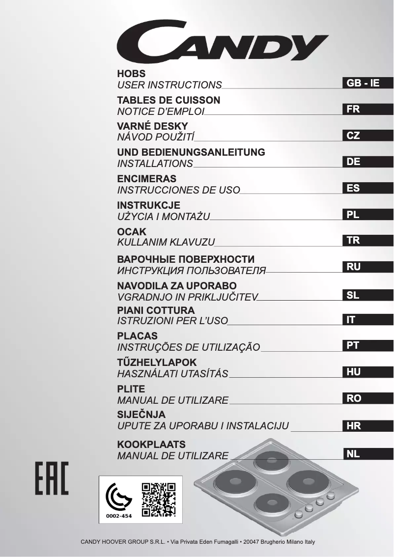Image de la première page du manuel de l'appareil PLE 64 X