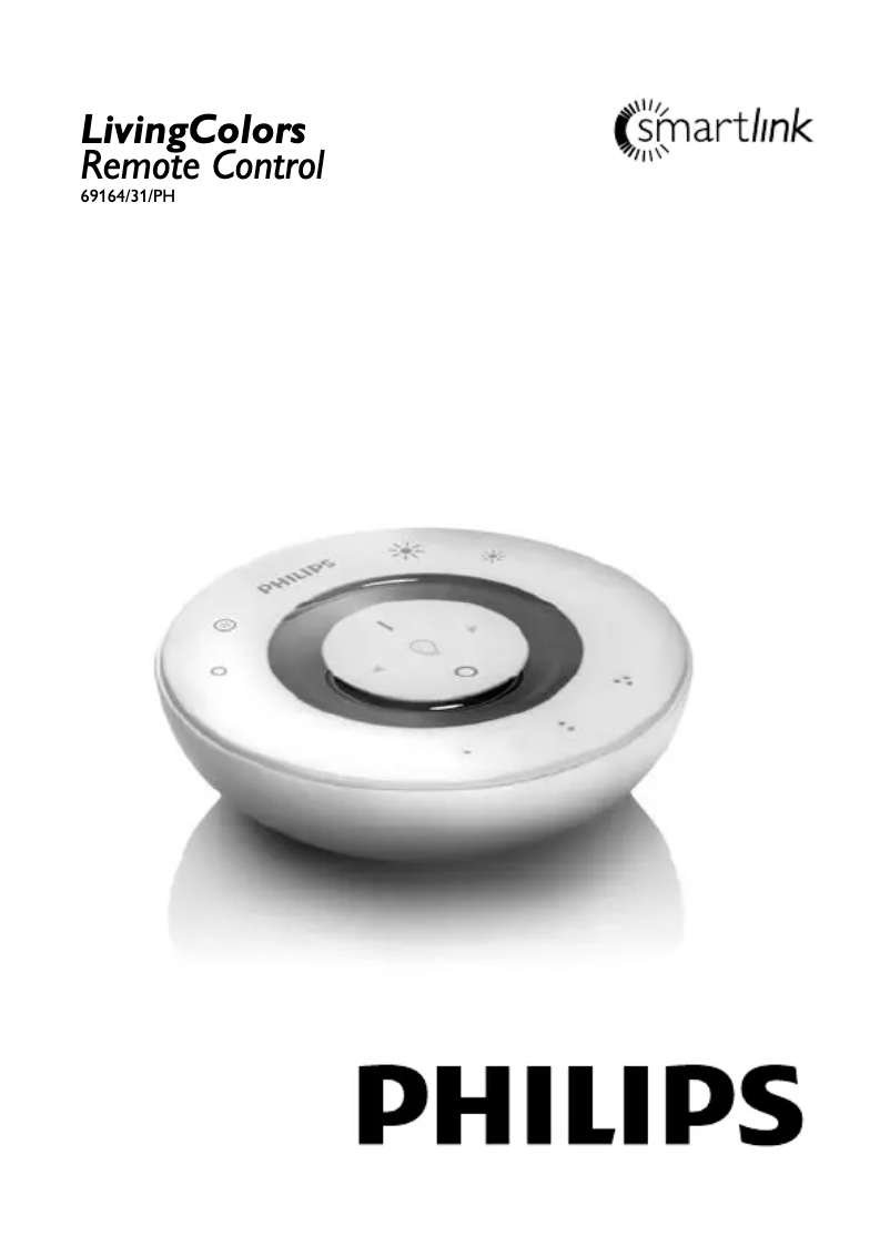Page 1 de la notice Manuel utilisateur Philips LivingColors