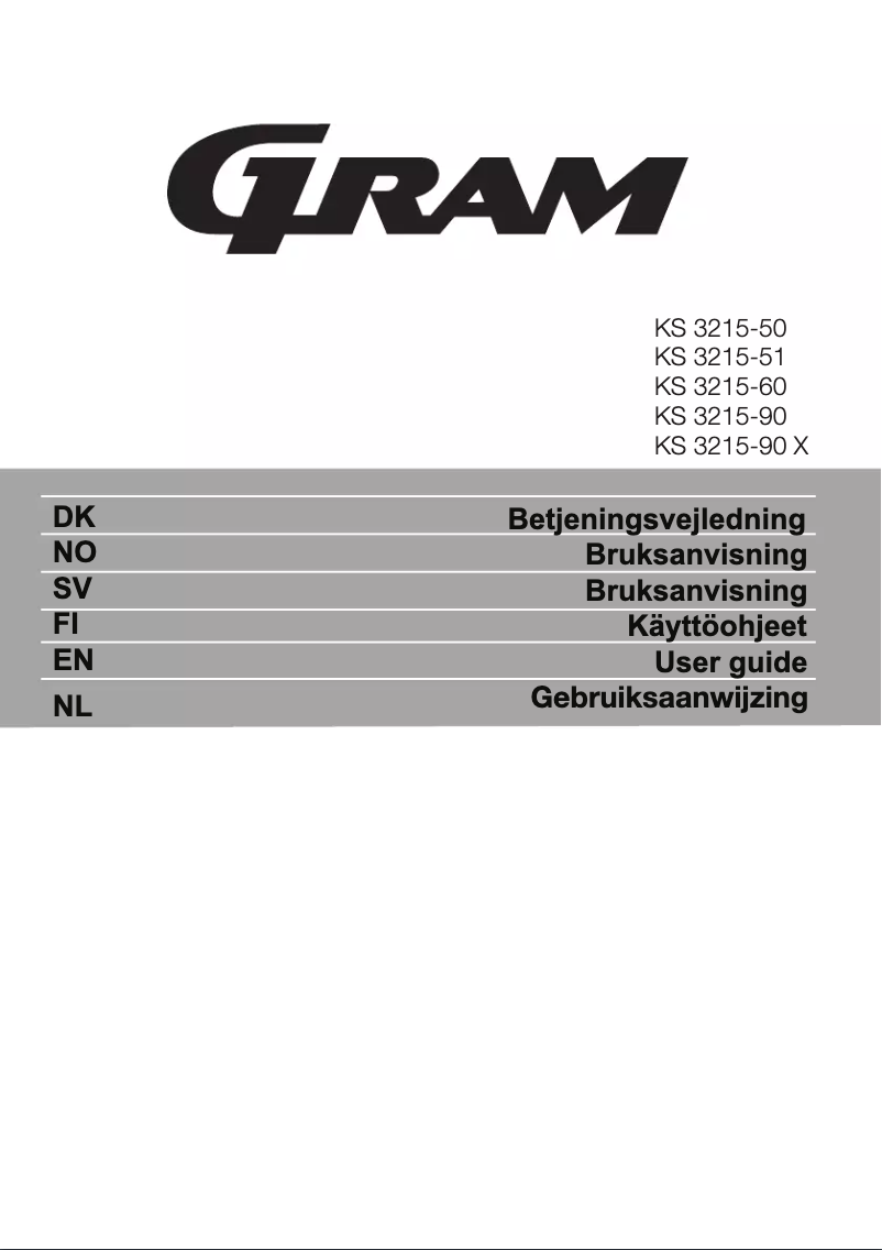 Imagen de la primera página del manual del dispositivo KS 3215-90