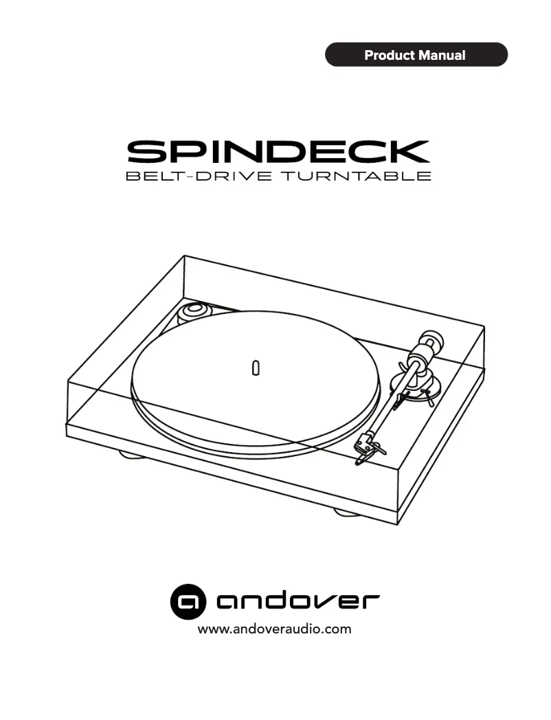 Page 1 de la notice Manuel utilisateur Andover SpinDeck 2