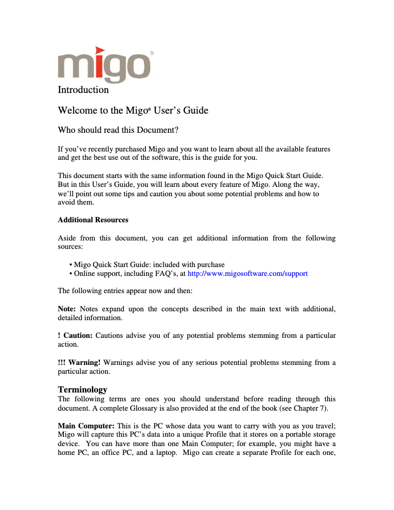 Page n°1 - Manuel utilisateur Edge DiskGO!