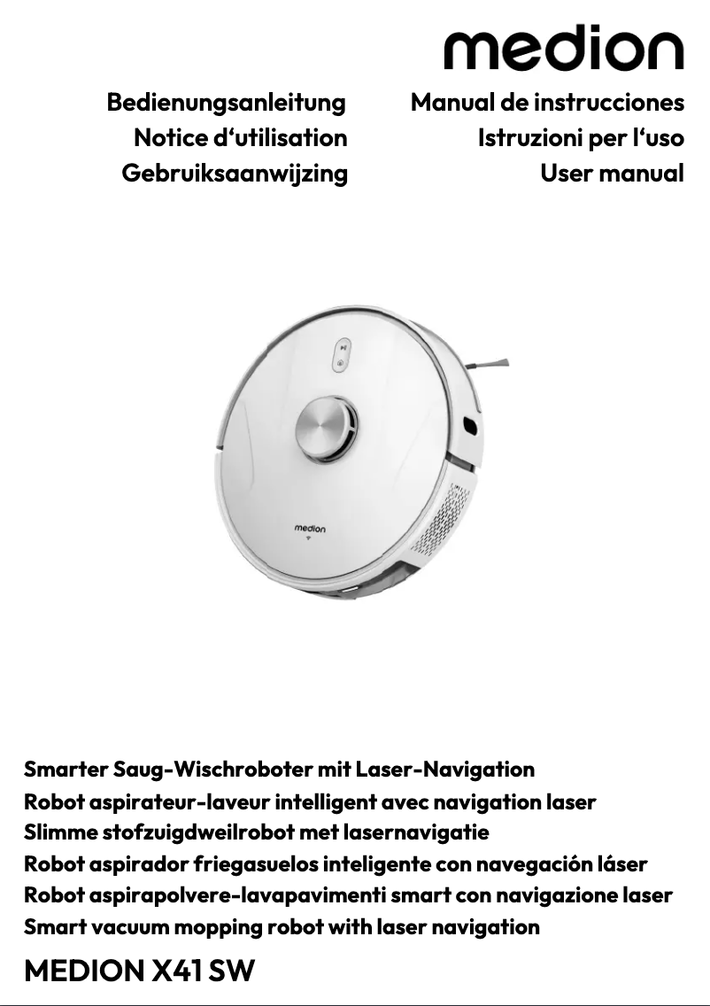 Page n°1 - Manuel utilisateur Medion X41 SW (MD 11916)