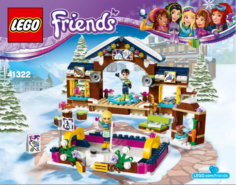 Page 1 de la notice Manuel utilisateur Lego Friends 41322