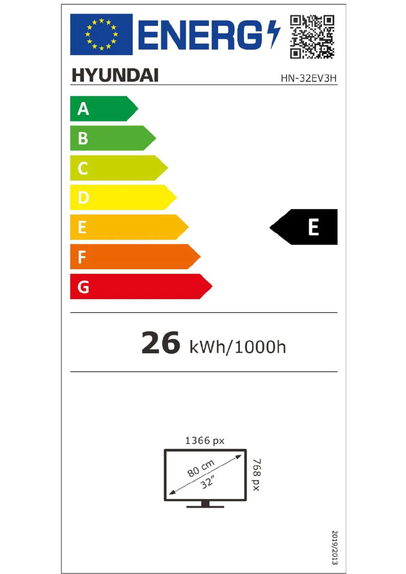 Image de la première page du manuel de l'appareil HN-32EV3H
