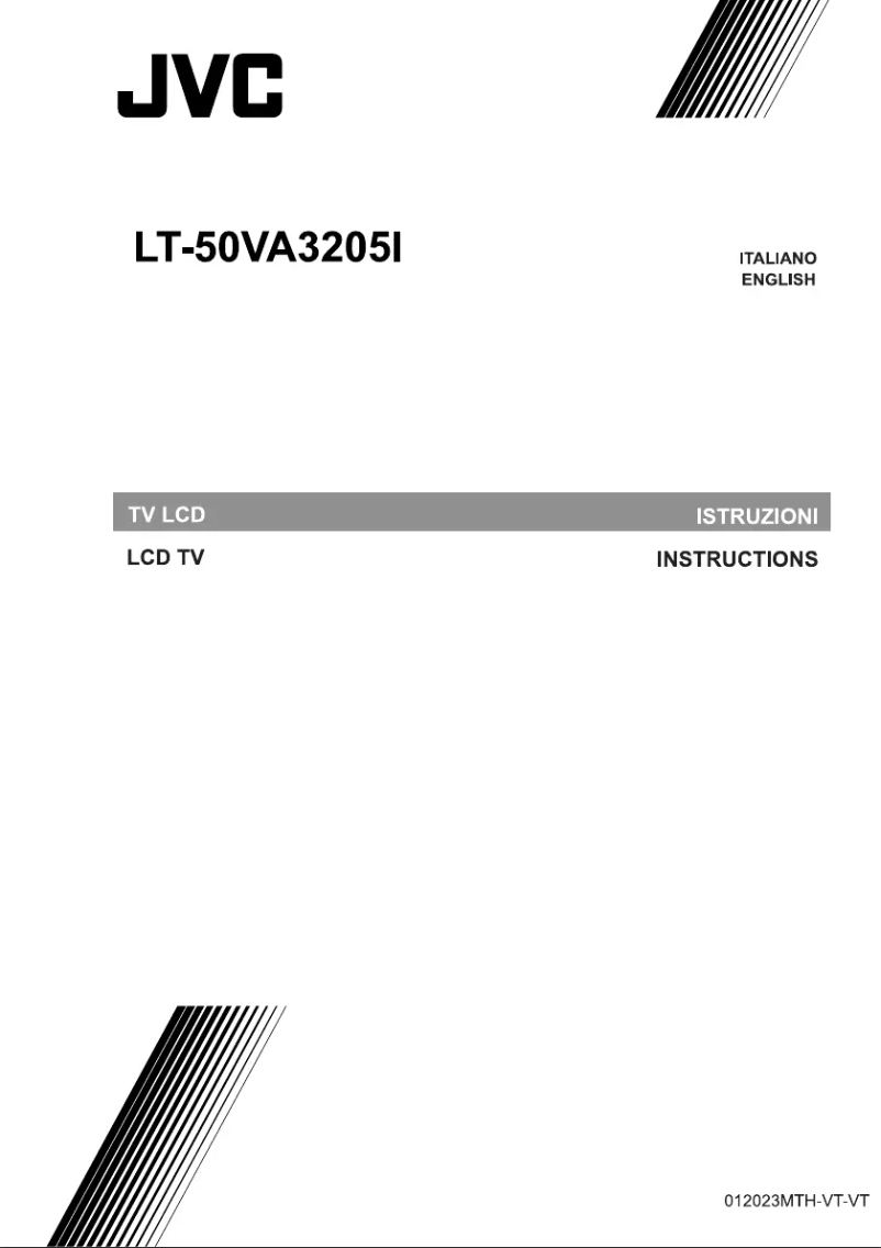 Page n°1 - Manuel utilisateur JVC LT-50VA3205I