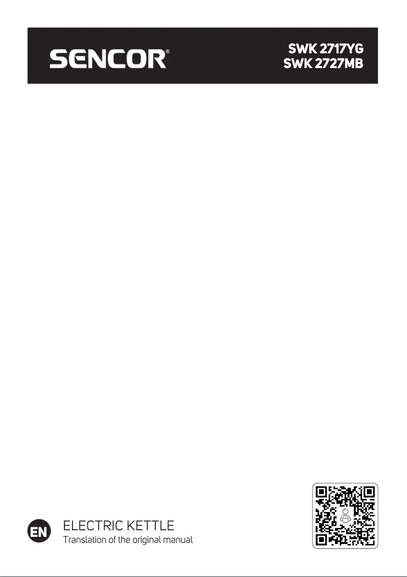 Page n°1 - Manuel utilisateur Sencor SWK 2717YG