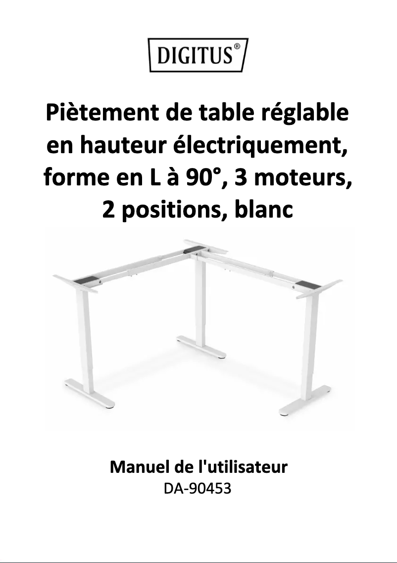 Page n°1 - Manuel utilisateur Digitus DA-90453