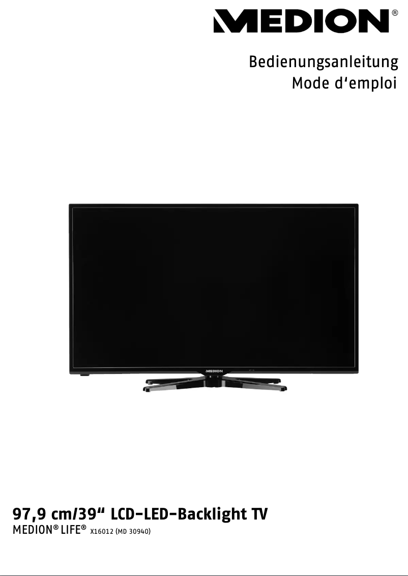 Page 1 de la notice Manuel utilisateur Medion LIFE X16012 (MD 30940)