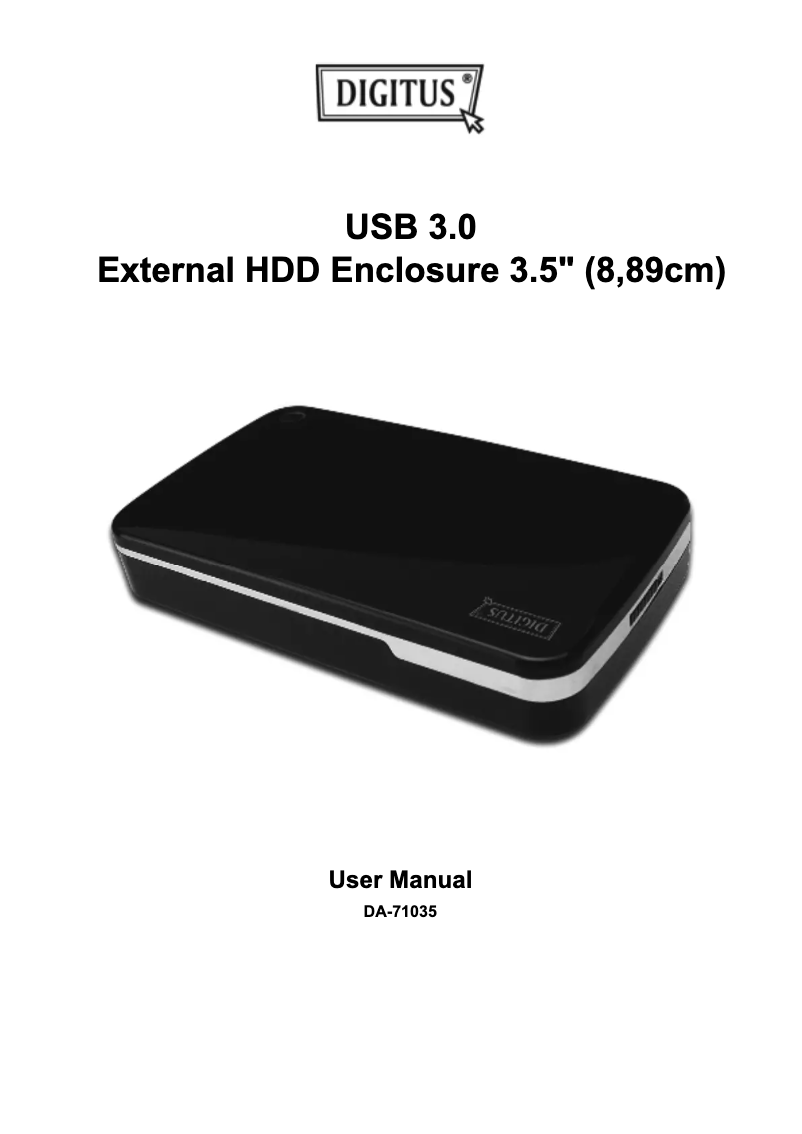 Image de la première page du manuel de l'appareil DA-71035