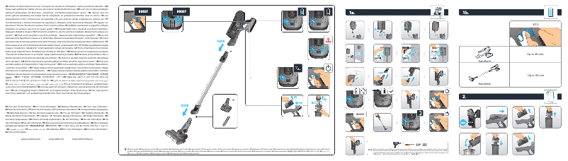 Page n°1 - Manuel utilisateur Tefal X-Force 8.60 Light TY9670