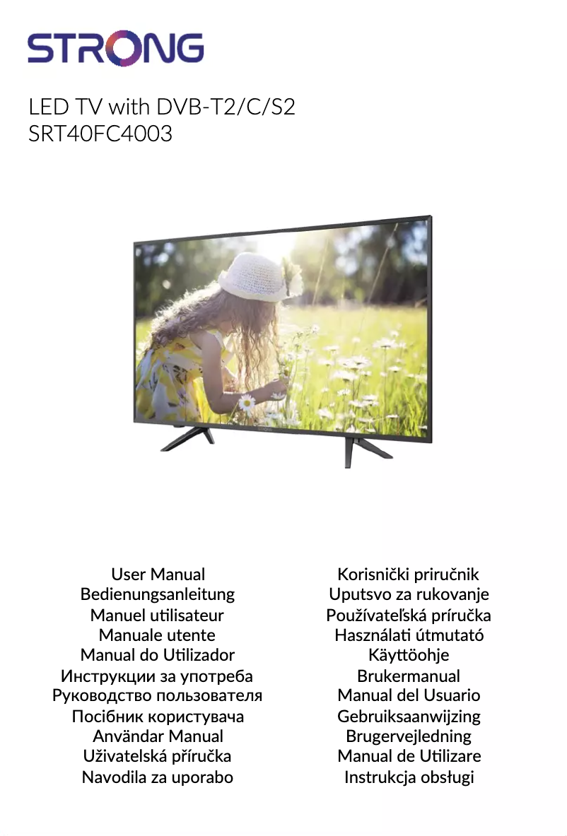 Página 1 del manual Manual de usuario Strong SRT 40FC4003