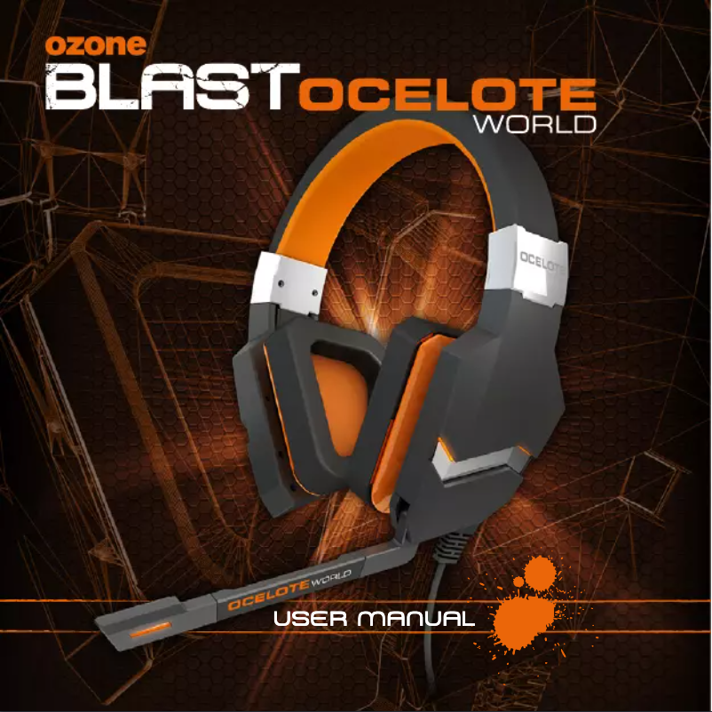 Page 1 de la notice Manuel utilisateur Ozone Blast oceloteWorld