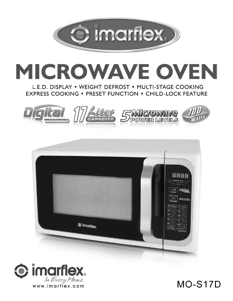 Image de la première page du manuel de l'appareil MO-S17D