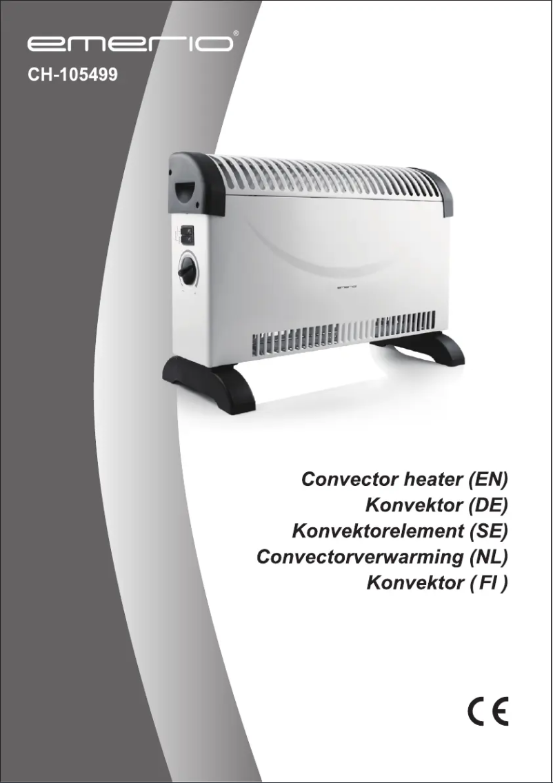 Image de la première page du manuel de l'appareil CH-105499