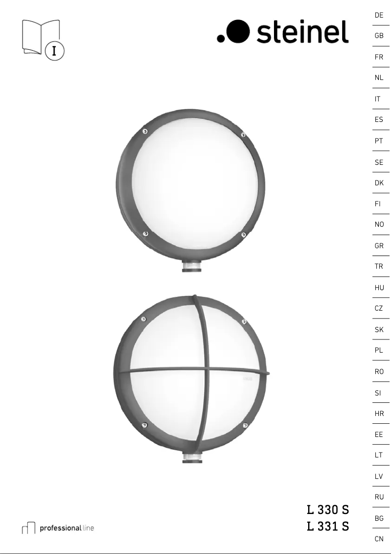 Imagen de la primera página del manual del dispositivo L 330 LED