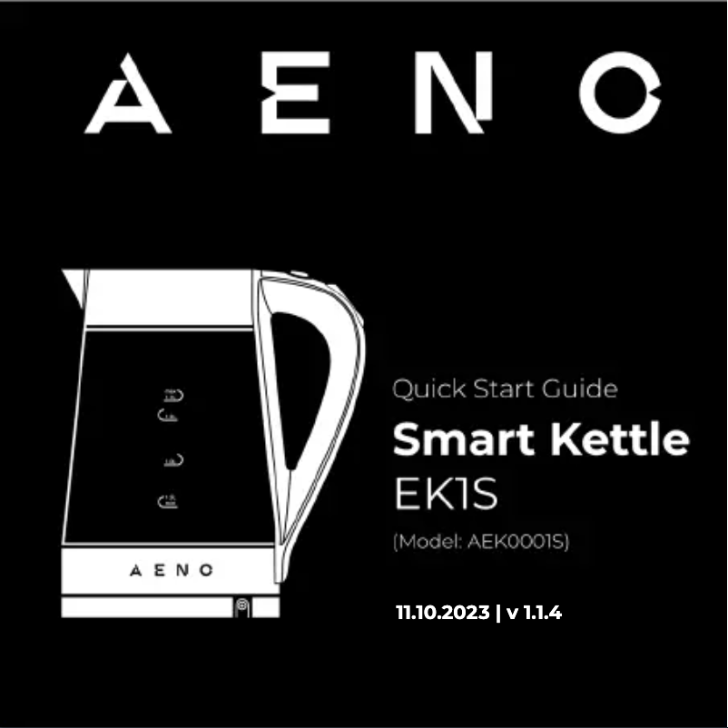 Image de la première page du manuel de l'appareil EK1S