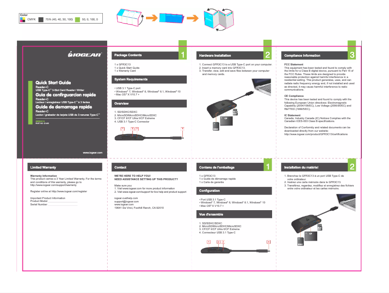 Image de la première page du manuel de l'appareil GFR3C13