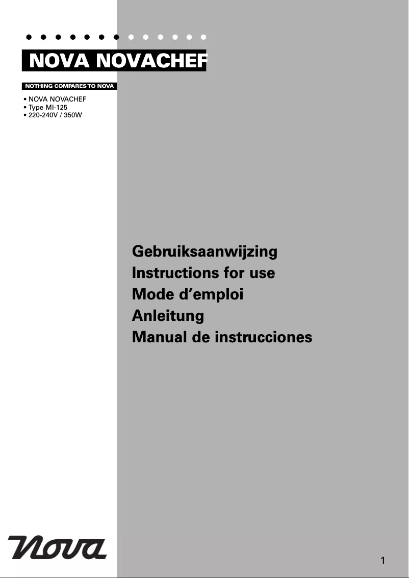 Imagen de la primera página del manual del dispositivo 220125