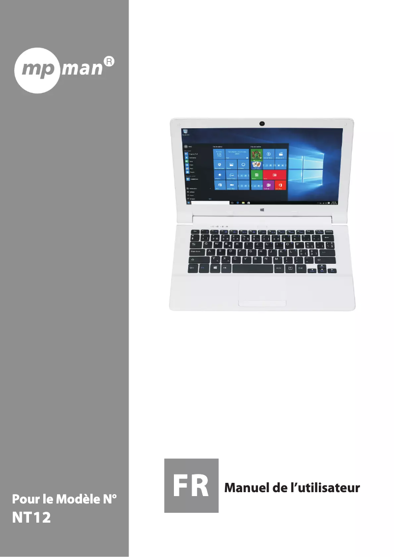 Image de la première page du manuel de l'appareil NT12