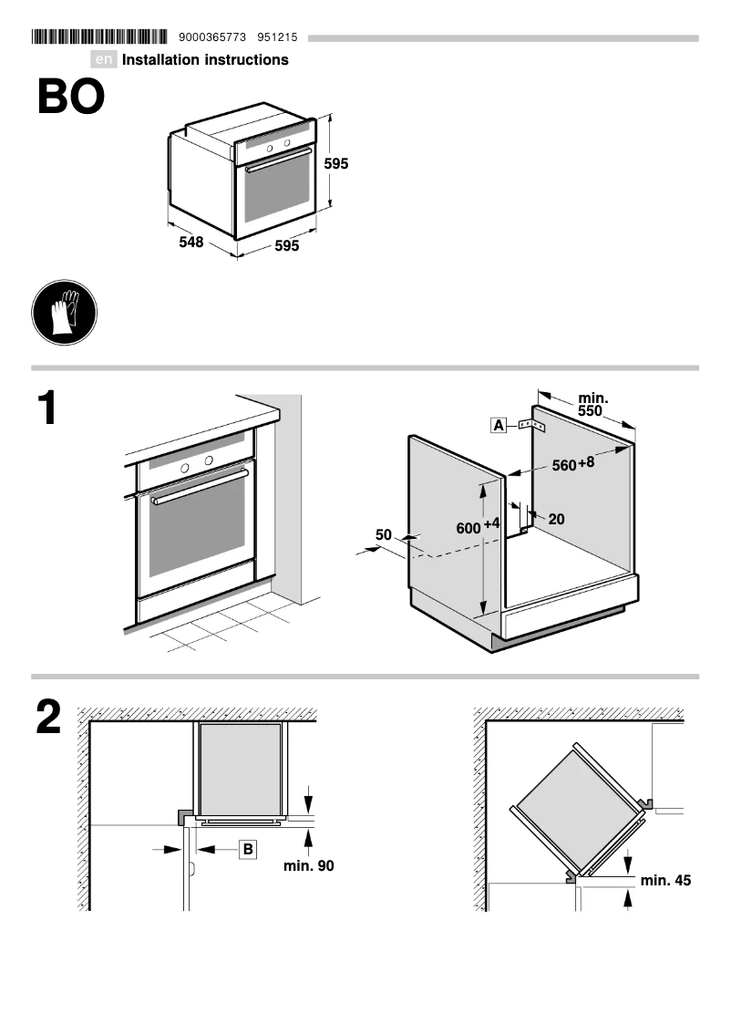 Page n°1 - Guide d'installation Neff B15M52N3GB