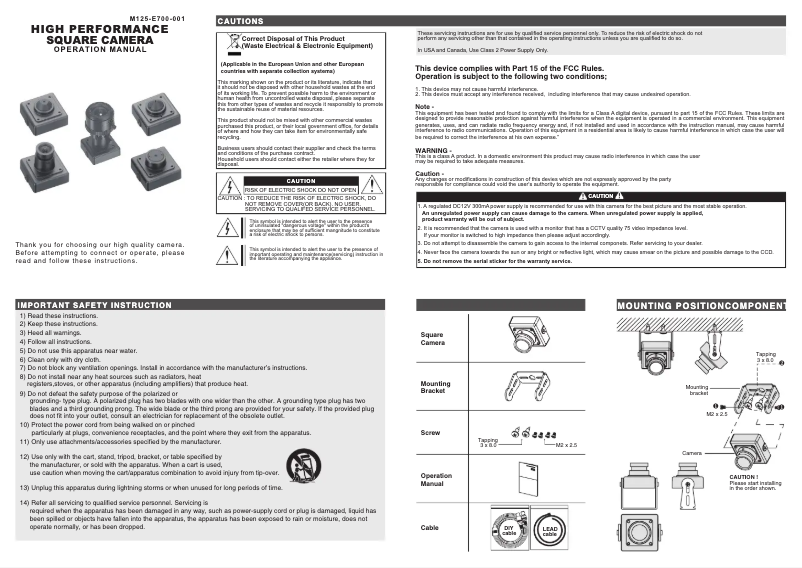 Page 1 de la notice Manuel utilisateur KT&C KPC-E700NUB