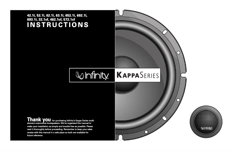 Image de la première page du manuel de l'appareil Kappa 692.1I