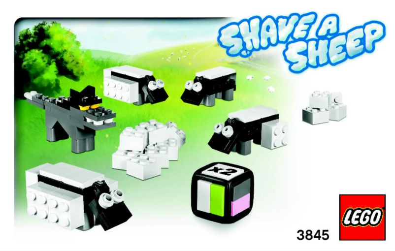 Page 1 de la notice Manuel utilisateur Lego Shave a Sheep