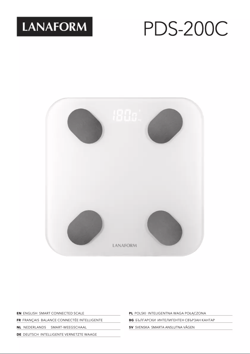 Image de la première page du manuel de l'appareil PDS-200C