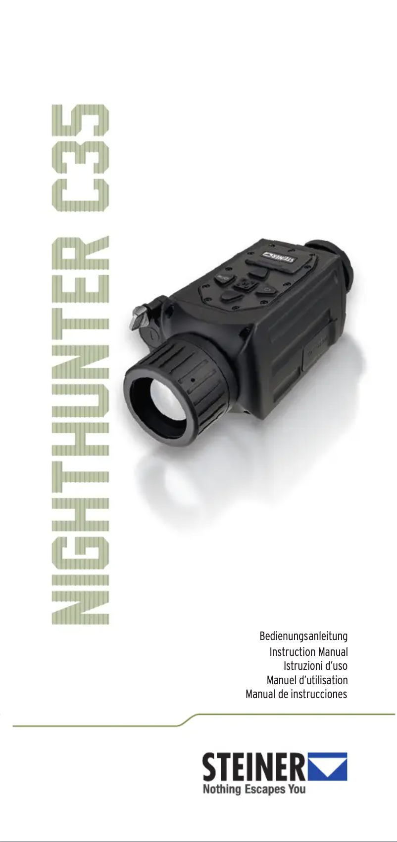 Page 1 de la notice Manuel utilisateur Steiner Nighthunter C35 Gen I