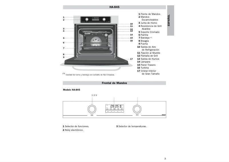 Page 1 of the manual User Manual Teka HA-845