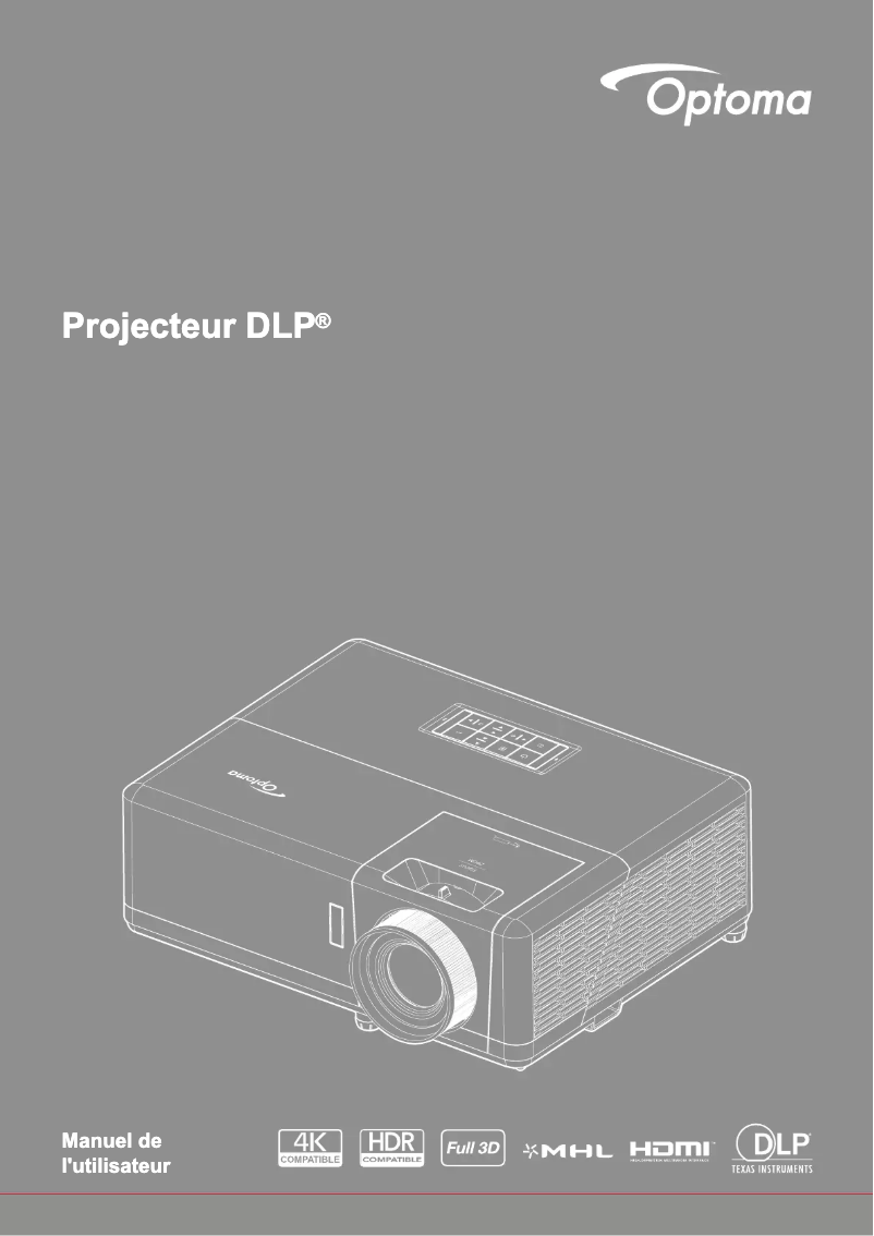 Image de la première page du manuel de l'appareil ZH403