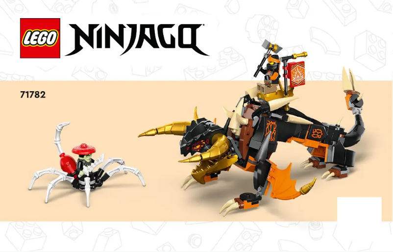Image de la première page du manuel de l'appareil Ninjago 71782