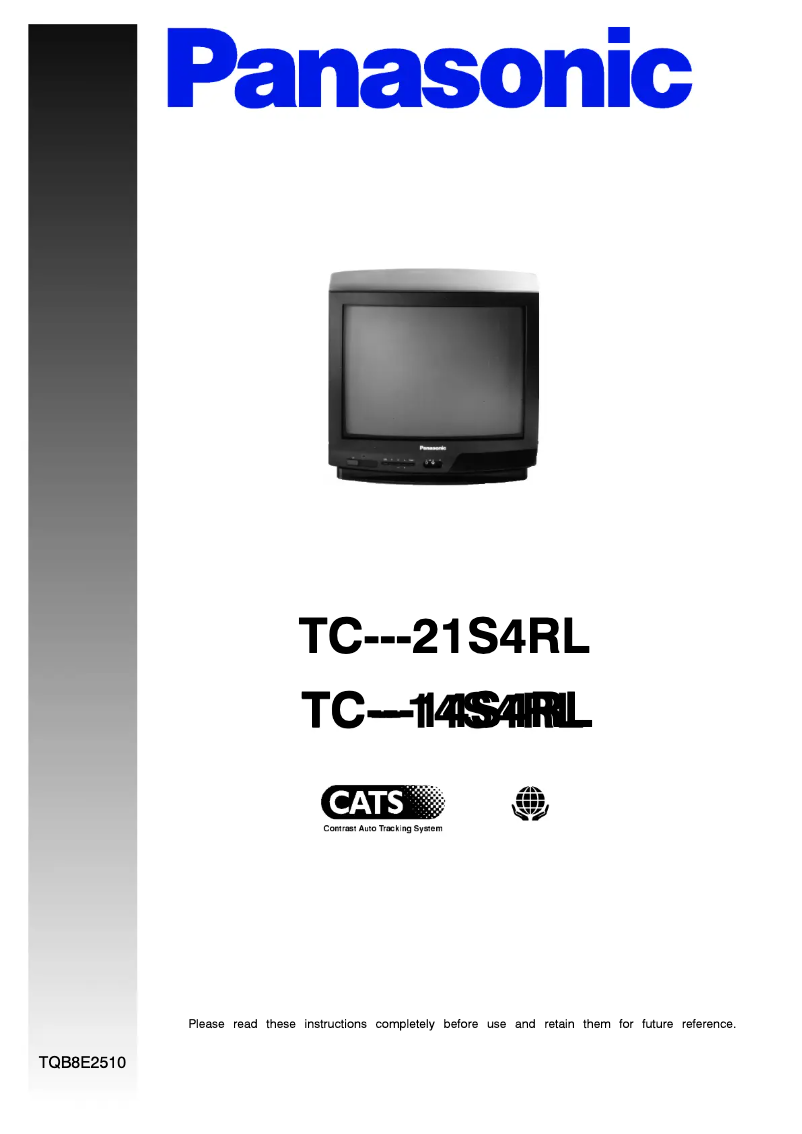 Página 1 del manual Manual de usuario Panasonic TC-21S4RL