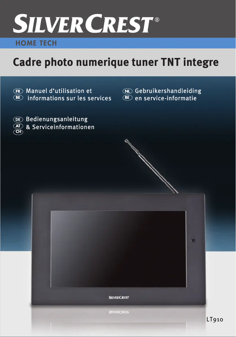 Imagen de la primera página del manual del dispositivo LP910